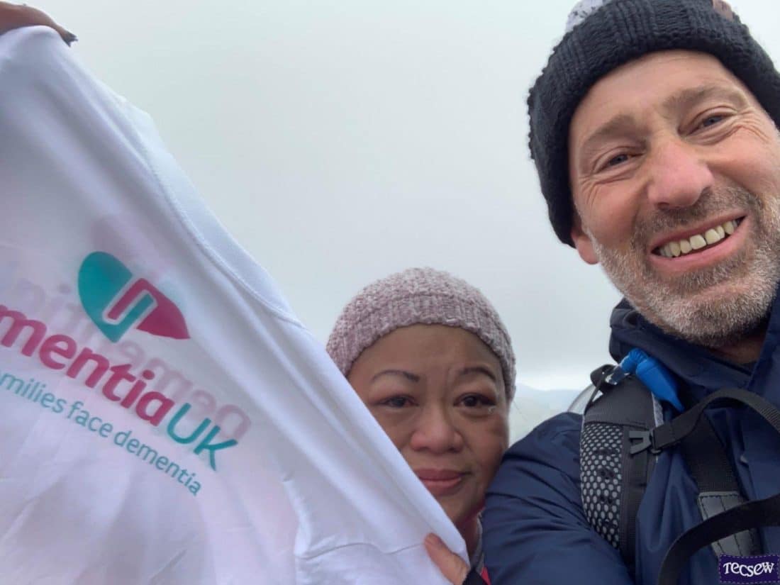 Tecsew Directors, Ally and John Bland, Scaffell Pike