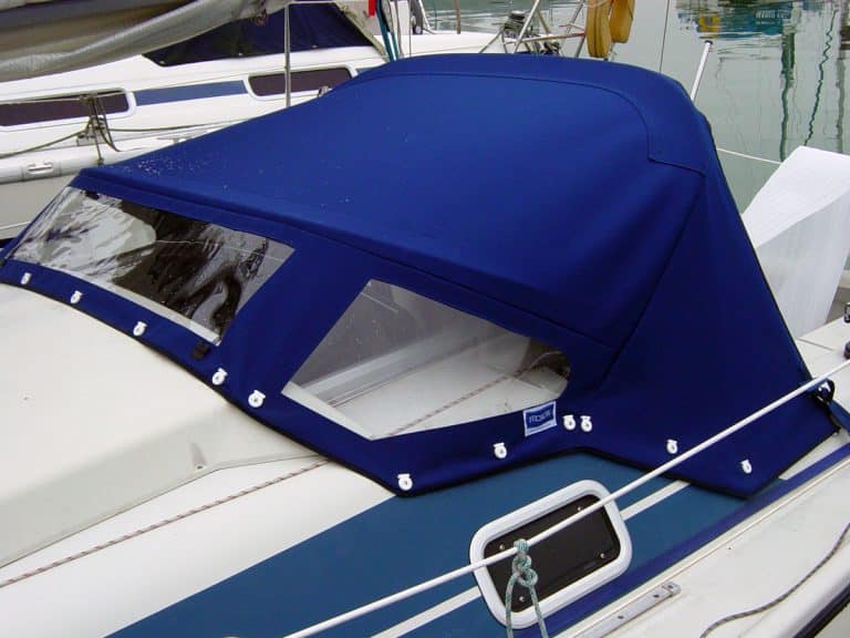 Dehler 25 Sprayhood recover, Pagan