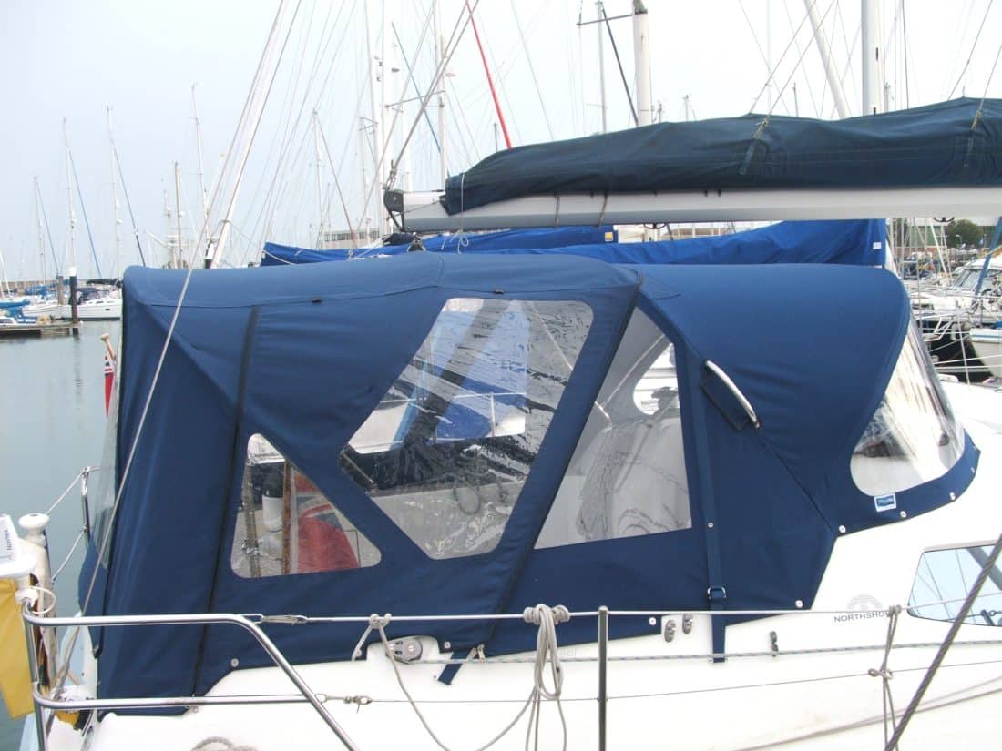 Southerly 110 Cockpit Enclosure special high design, Wenda, Boat 36