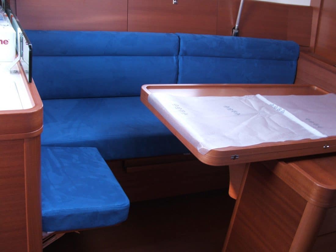Dufour 40E Saloon Upholstery