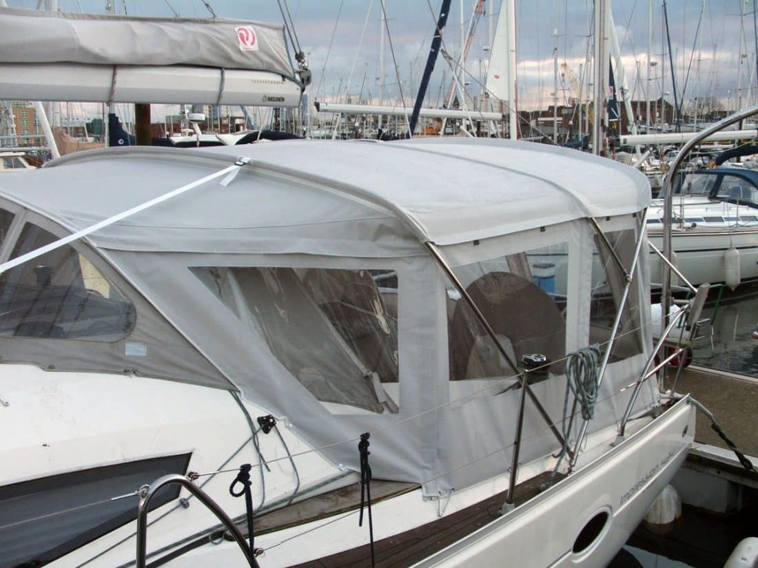 Elan 434 Bimini Conversion