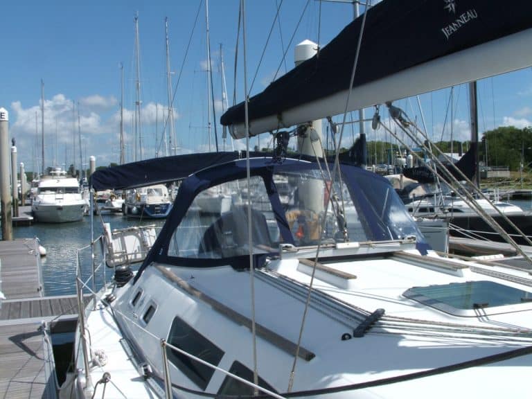 Jeanneau Sun Odyssey 37 Sprayhood recover for factory fitted original