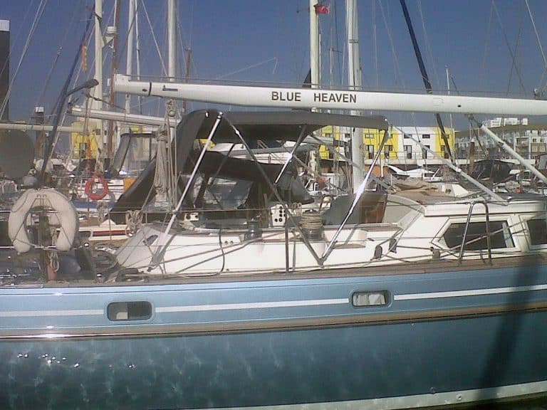 Contest 48 Bimini recover redesigned