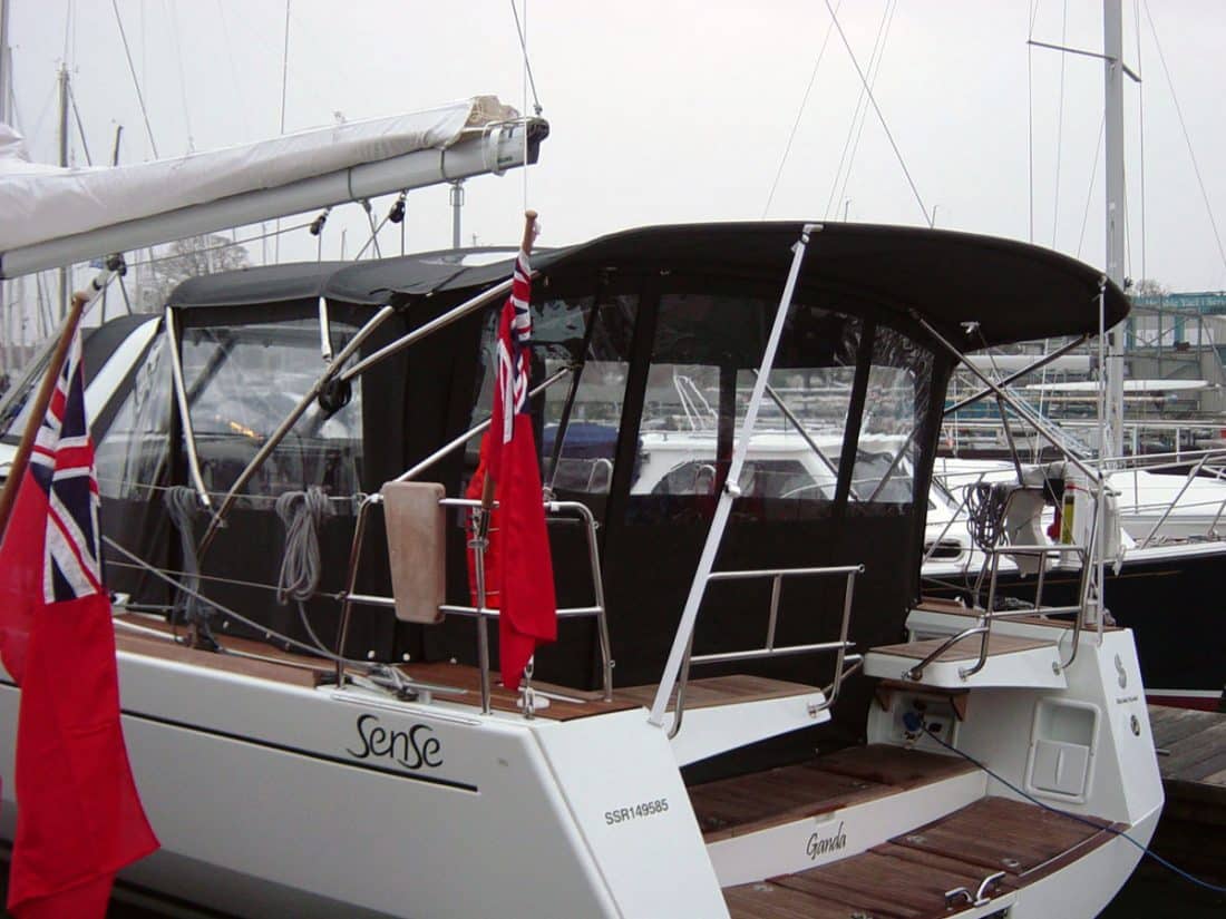 Beneteau Sense 43 Bimini Conversion