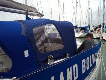 Moody 346 Cockpit Enclosure