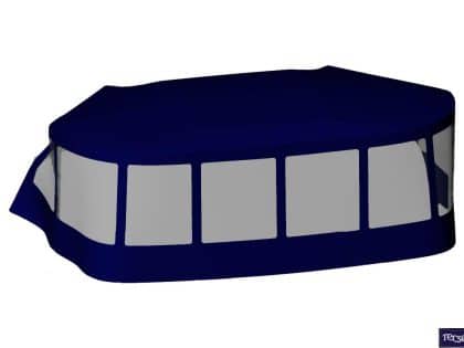 Athena 38 Catamaran cockpit Enclosure013