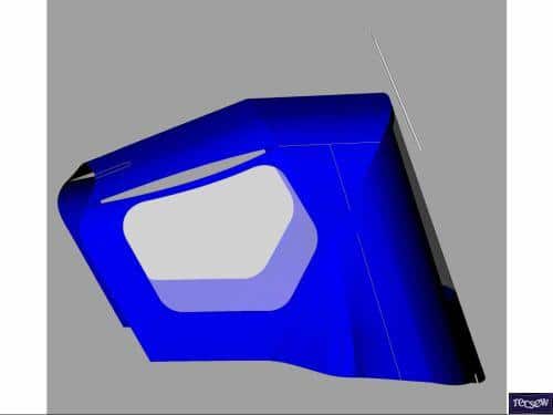 Bavaria 34 Cockpit Enclosure off CJ sprayhood, Skippers Fantasy