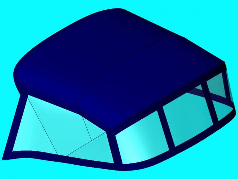 Chaparral Signature 240? Cockpit Canopy and zip attached Tonneau, Cruise Control, 3D CAD