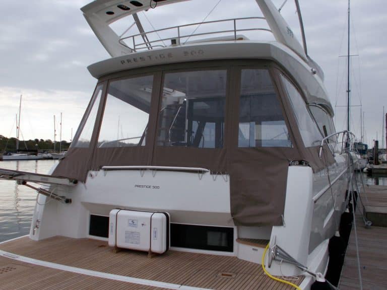 Jeanneau Prestige 500F Cockpit Enclosure