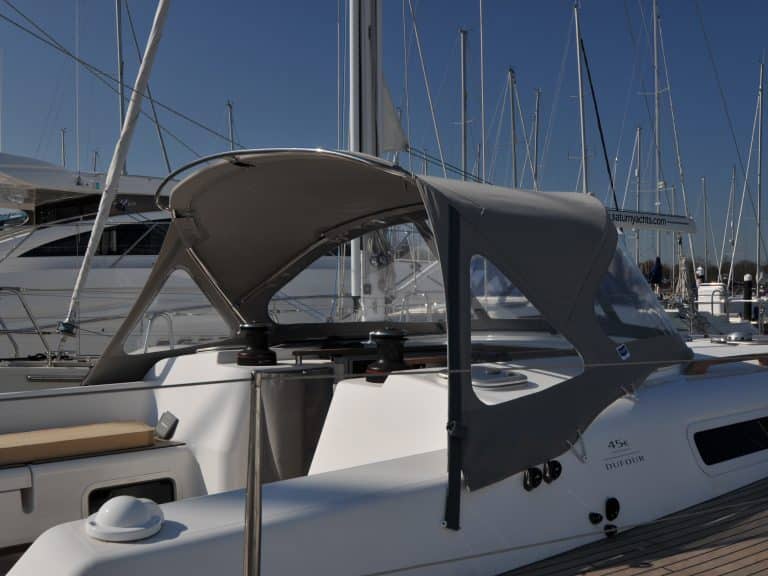 Dufour 45 Performance Sprayhood