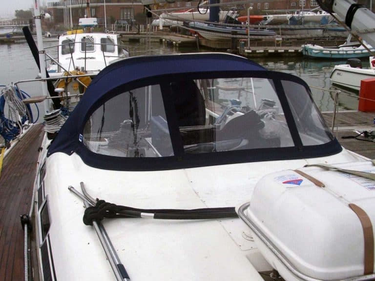 Dehler 47 Sprayhood recover, Nimrod