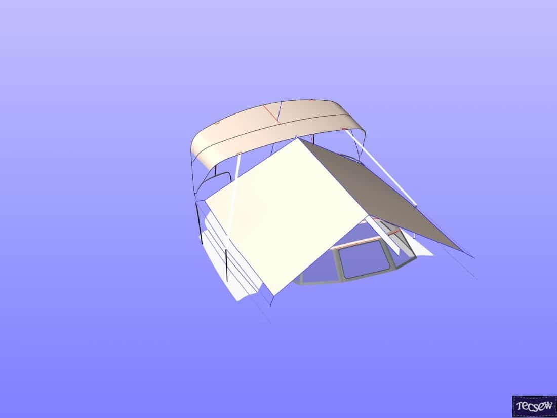 Hallberg Rassy 342 Boomtent