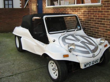 VW Beach Buggy Car Hood