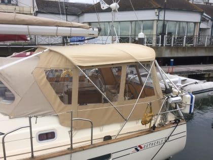 Southerly 38 Bimini Conversion