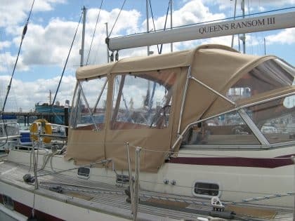 Najad 520 Bimini Conversion