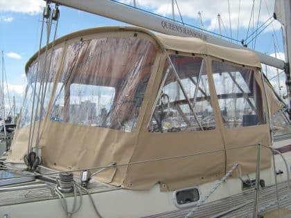 Najad 520 Bimini Conversion
