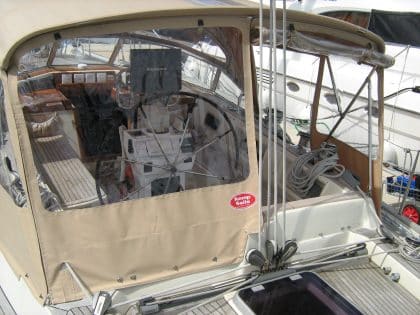 Najad 520 Bimini Conversion