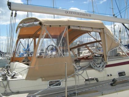 Najad 520 Bimini Conversion
