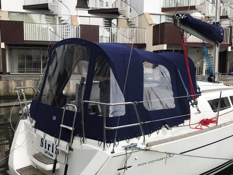 Jeanneau Sun Odyssey 30I Cockpit Enclosure to fit Tecsew standard Sprayhood