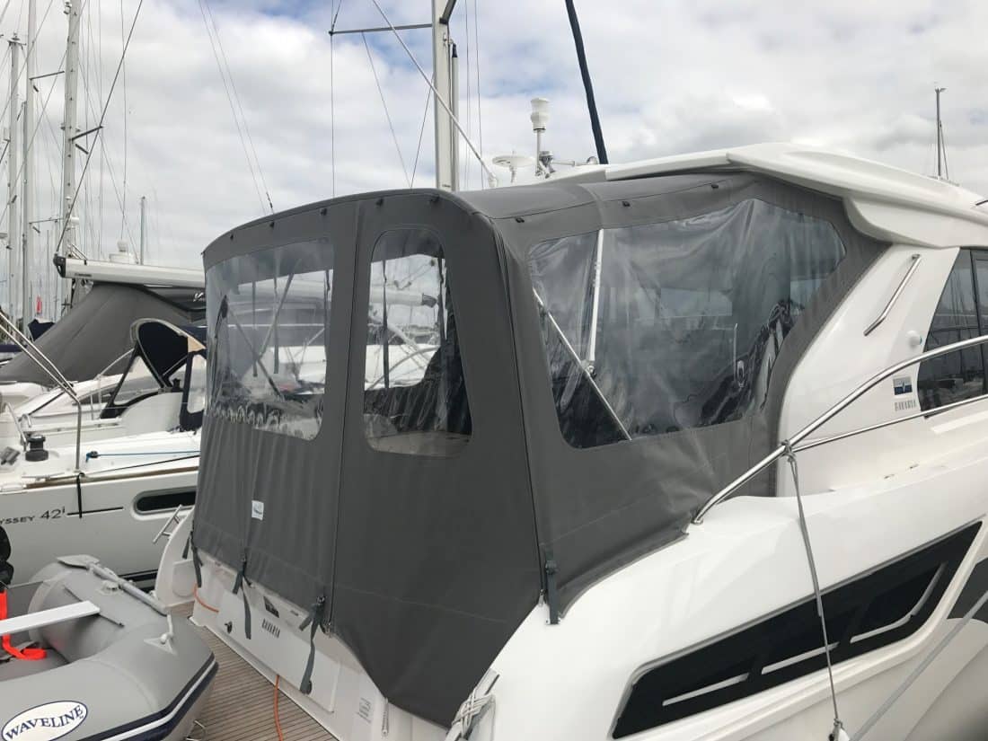 BMB Sport 400 HT, or Bavaria S40 Cockpit Enclosure with roll up sides