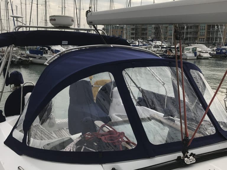 Jeanneau Sun Odyssey 39DS Sprayhood recover for factory fit NV original