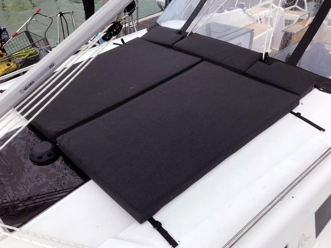 Hanse 388 Foredeck Sunbathe Mattress