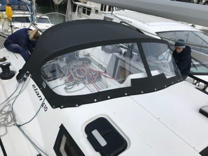 Elan 410 Sprayhood