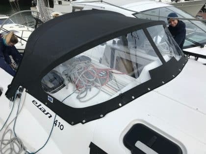 Elan 410 Sprayhood