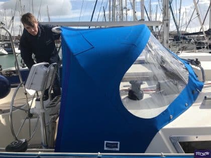 Southerly 115, series 1, Cockpit Enclosure, Grehan_1