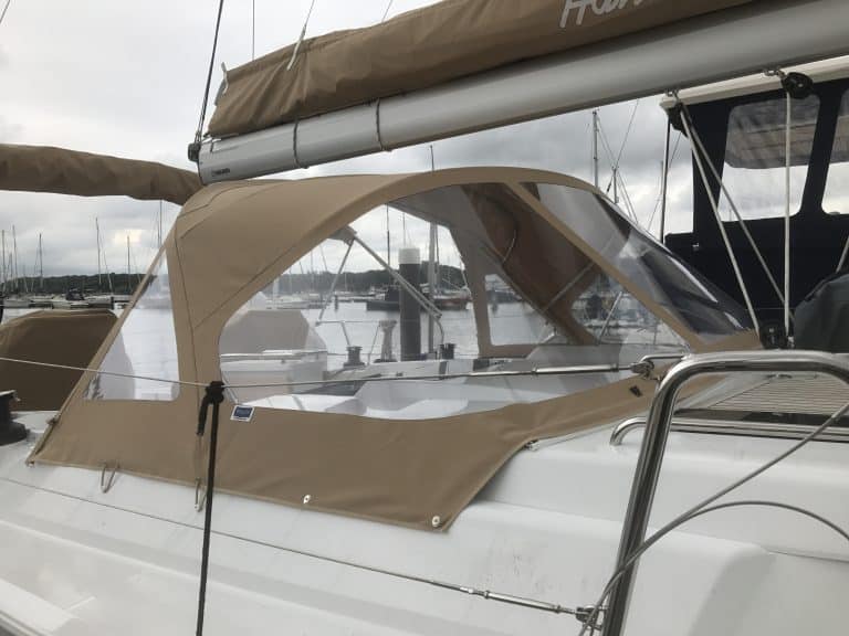 Hanse 455 Sprayhood