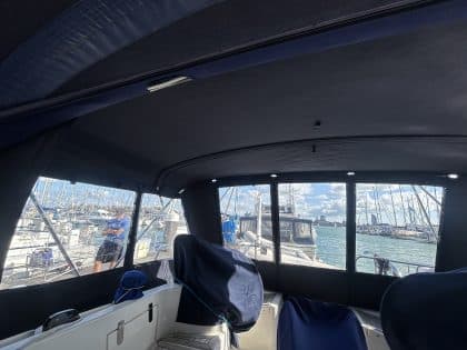 Bimini Conversion Enclosure – Southerly 38