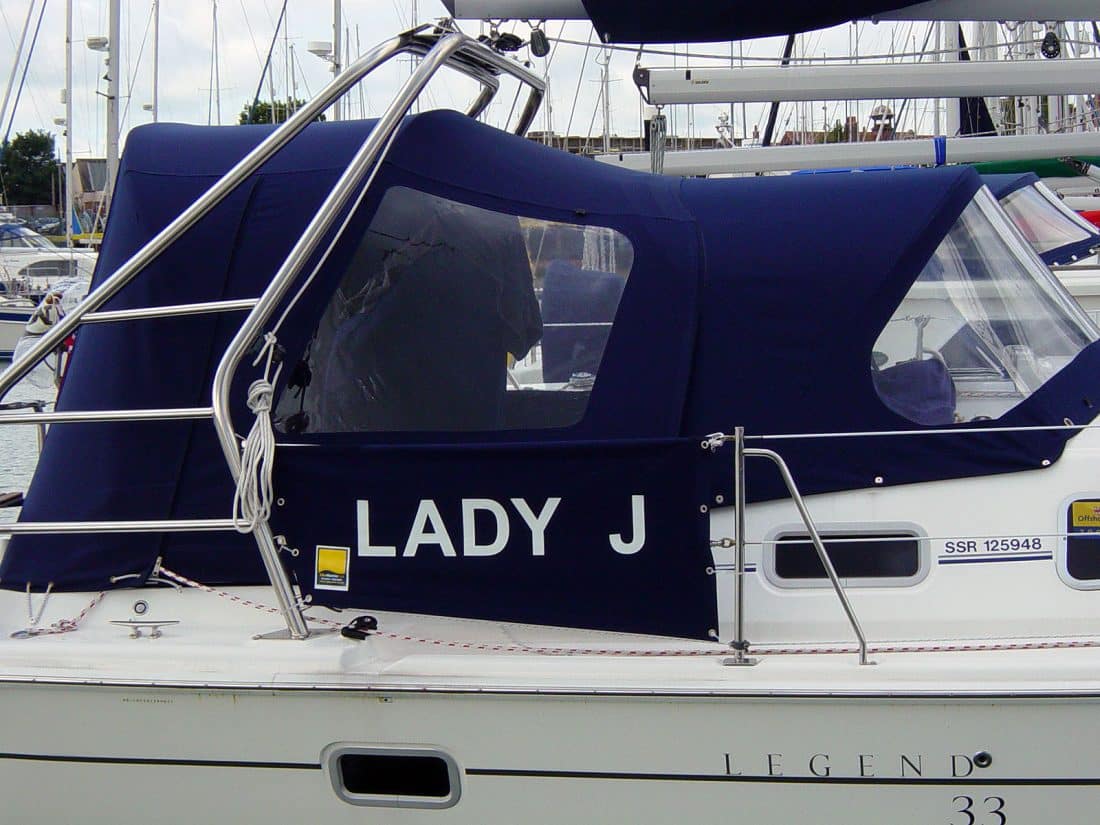 Legend 33 Cockpit Enclosure