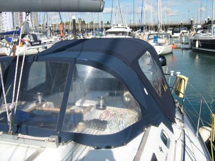 Jeanneau Sun Odyssey 40, Cockpit Enclosure