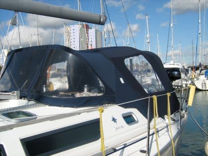 Jeanneau Sun Odyssey 40, Cockpit Enclosure