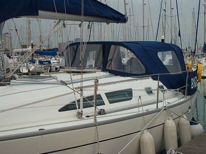 Jeanneau Sun Odyssey 37 Cockpit Enclosure to fit Tecsew Sprayhood