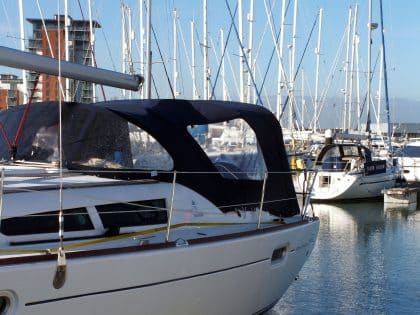 Jeanneau Sun Odyssey 39i Cockpit Enclosure to fit Tecsew Sprayhood, lower design