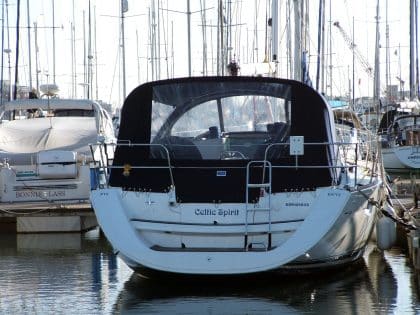 Jeanneau Sun Odyssey 39i Cockpit Enclosure to fit Tecsew Sprayhood, lower design