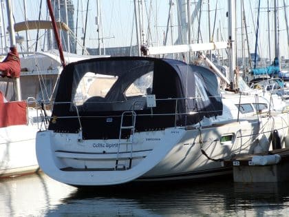 Jeanneau Sun Odyssey 39i Cockpit Enclosure to fit Tecsew Sprayhood, lower design