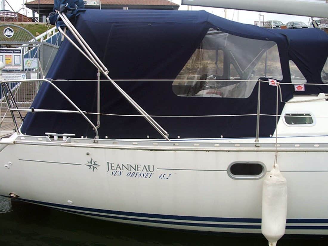 Jeanneau Sun Odyssey 45.2 Cockpit Enclosure
