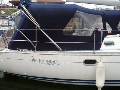 Jeanneau Sun Odyssey 45.2 Cockpit Enclosure