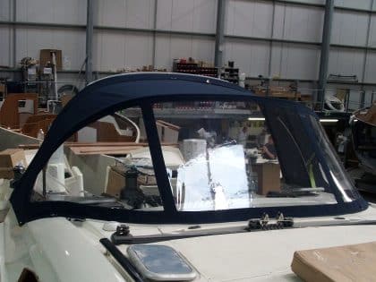 Southerly 38 Sprayhood, high model