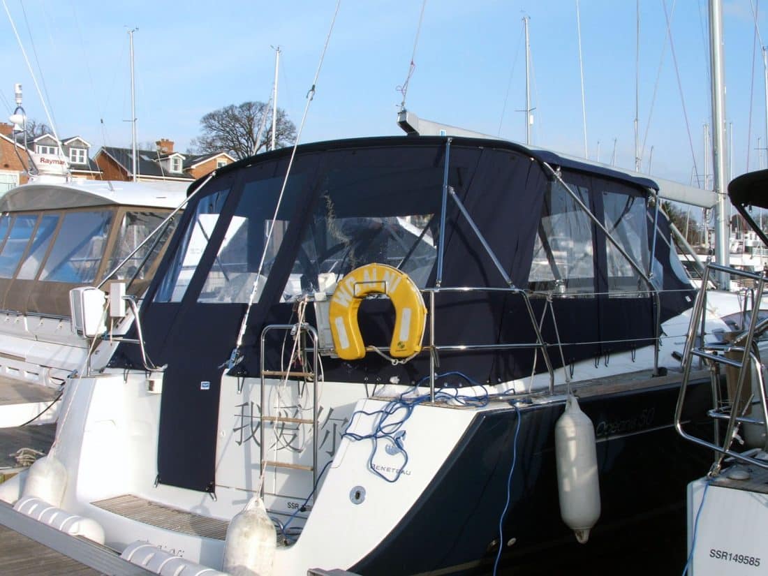 Beneteau Oceanis 50, 2006 model, Bimini Conversion