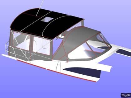 bavaria vision 42 bimini conversion 16