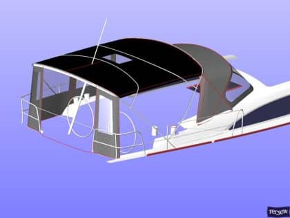 bavaria vision 42 bimini conversion 18