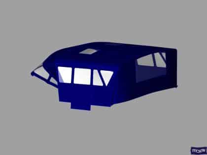 beneteau 57 sprayhood bimini and bimini conversion recovers 5