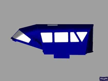 beneteau 57 sprayhood bimini and bimini conversion recovers 6