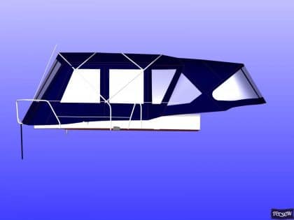 beneteau oceanis 50 2006 model bimini conversion 10
