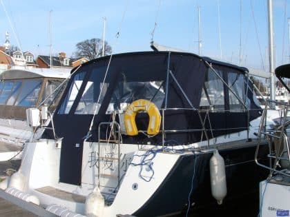 beneteau oceanis 50 2006 model bimini conversion 4