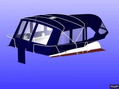 beneteau oceanis 50 2006 model bimini conversion 6