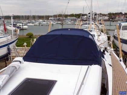 dehler 38 sprayhood with revised window layout 3